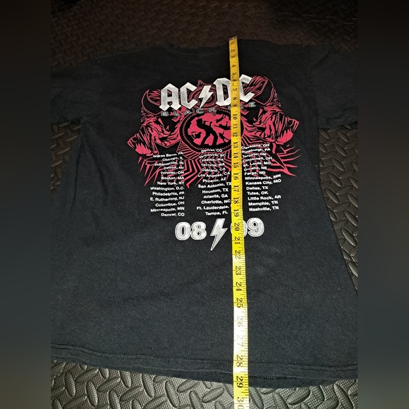 ACDC 08/09 Rock n Roll Train concert TShirt - Picture 8 of 11